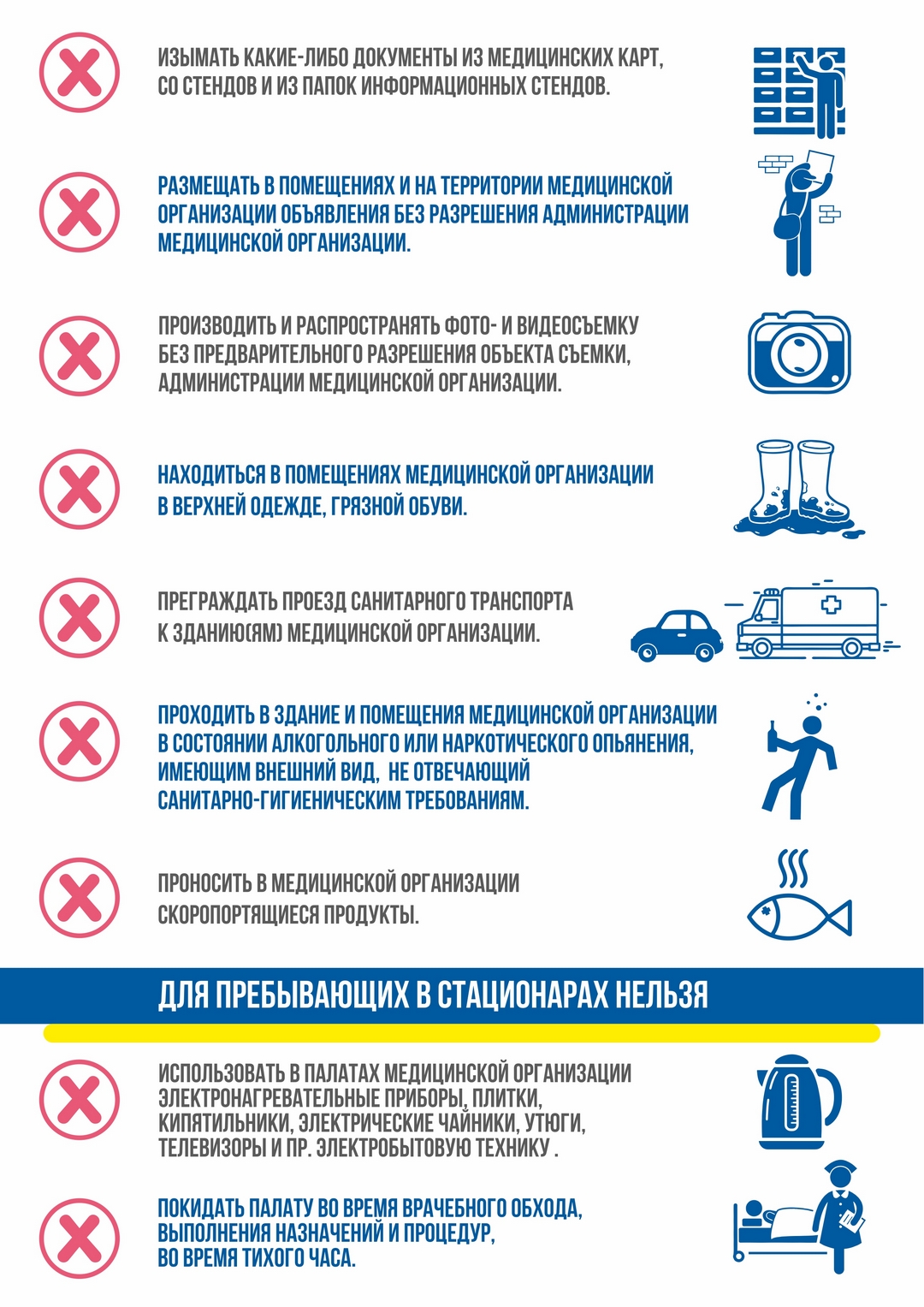 Информация для пациентов - ГУЗ ЛОКЦ